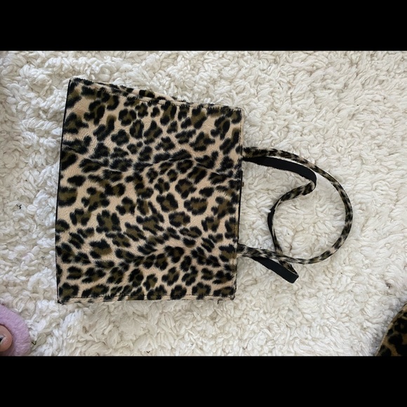 Leopard furry mini bag - Picture 4 of 4